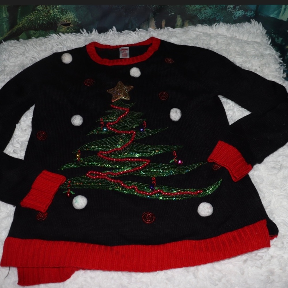 Women’s Holiday Time Christmas Sweater